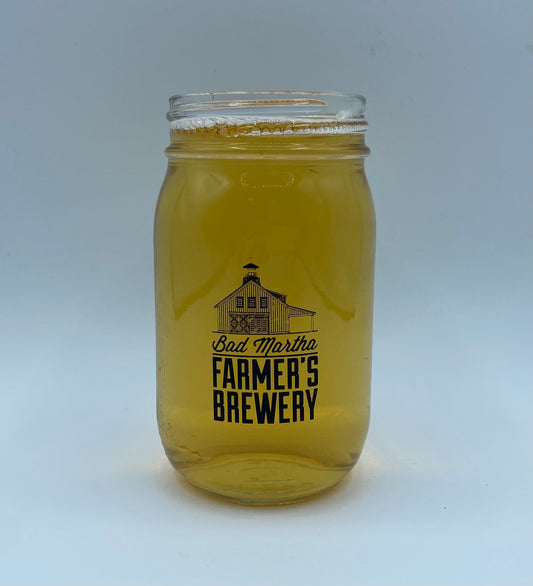 Farmer's Brewery Mason Jar